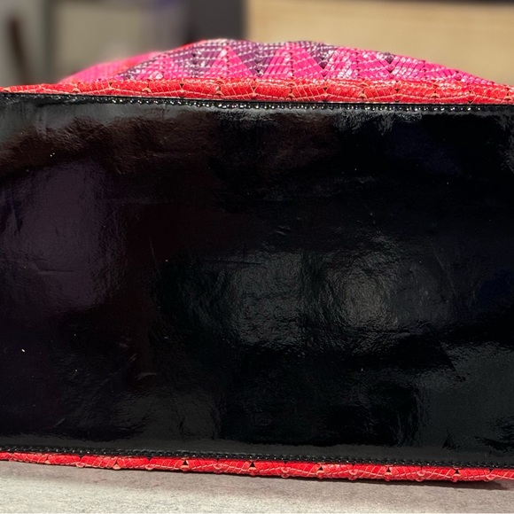 Kate Spade New York Multi-Colored Chevron Handbag - Picture 9 of 14